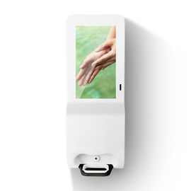 Dispenser berbusa otomatis, 1920x1080 HD Hand Sanitizer Advertising Kiosk With Long Using Life